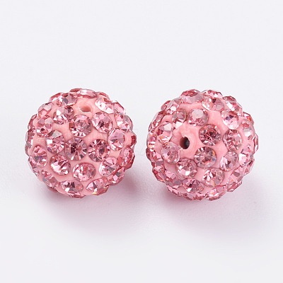 Pave Disco Ball Beads RB-H258-10MM-223-1