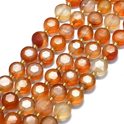 Natural Carnelian Beads Strands G-C116-A90-01-1