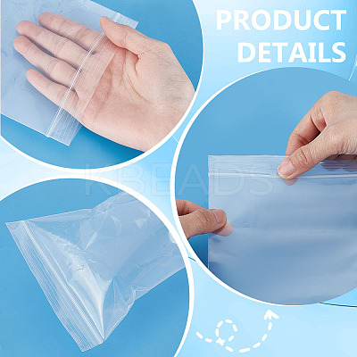 40Pcs PE Resealable Bags OPP-GA0001-02A-1