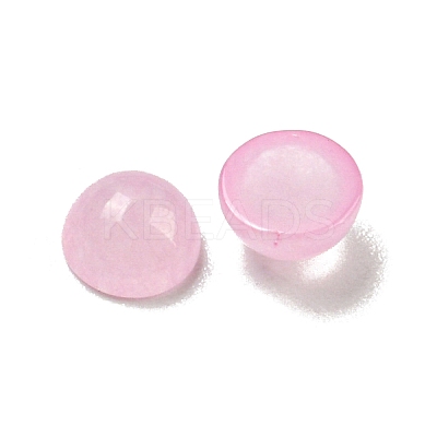 Natural White Jade Dyed Cabochons G-H309-03-15-1