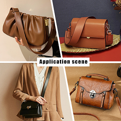 Double-sided Cowhide Leather Wide Bag Handles FIND-WH00128-65B-1