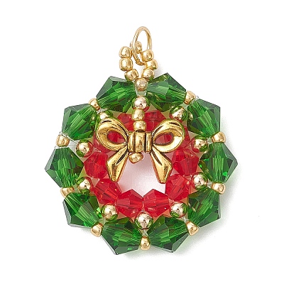 Glass Pendants PALLOY-MZ01027-1