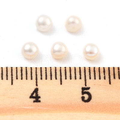 Grade 6A Natural Cultured Freshwater Pearl Beads PEAR-N018-6A-3540A-1