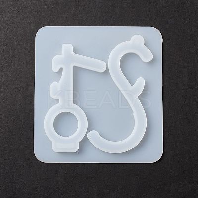 Key Shape DIY Pendant Silicone Molds DIY-F114-16-1