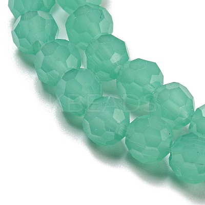 Imitation Jade Glass Beads Stands X-EGLA-A035-J6mm-D10-1