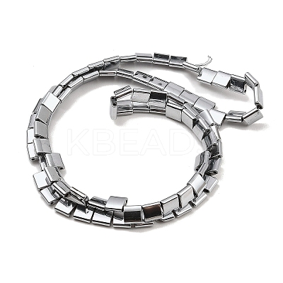 Electroplated Non-magnetic Synthetic Hematite Beads Strands G-G089-B02-09-1