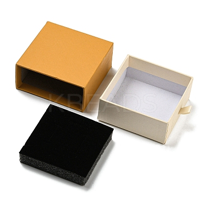 Cardboard Jewelry Set Drawer Boxes CON-D014-03B-1