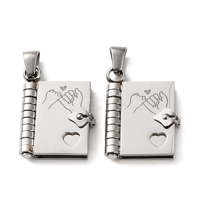 304 Stainless Steel Pendants SA-CBA694E-01P-04-1