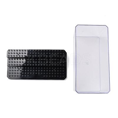 (Defective Closeout Sale: Scratched) 3-Tier Transparent Acrylic Mini Building Block Presentation Boxes ODIS-XCP0001-22-1
