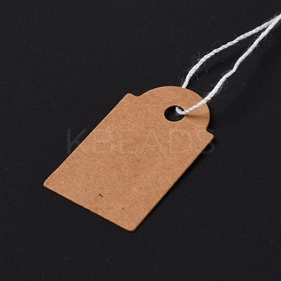 Kraft Paper Tags X1-AJEW-C019-01-1