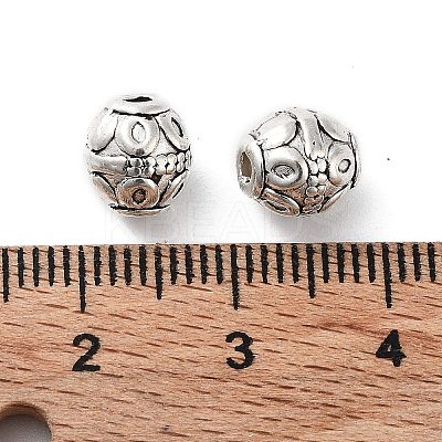 Tibetan Style Alloy Beads FIND-Q094-34AS-1