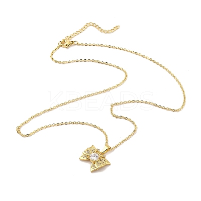 304 Stainless Steel Pendant Necklaces NJEW-U002-25G-02-1