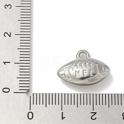 Anti-Tarnish 304 Stainless Steel Pendants STAS-Q334-09P-1