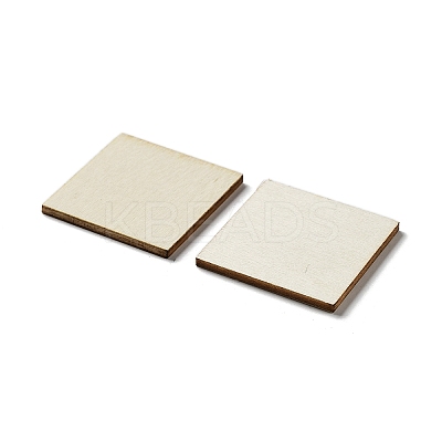 Unfinished Wood Square Slices WOOD-XCP0001-85-1