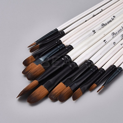 Wood Handle Paint Brushes Set TOOL-L006-07-1