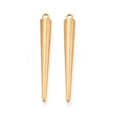 304 Stainless Steel Pendants STAS-T075-22C-G-1