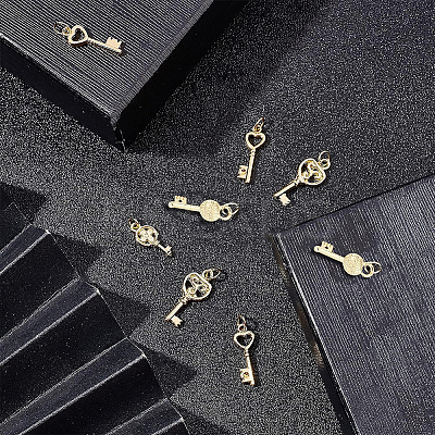 32Pcs 4 Style Alloy Pendants FIND-BC0001-94-1