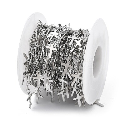 304 Stainless Steel Link Chains CHS-U002-05P-02-1