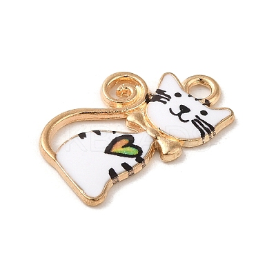 Alloy Enamel Pendants ENAM-T011-139F-1