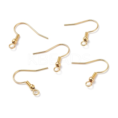 304 Stainless Steel Earring Hooks STAS-T031-17G-1