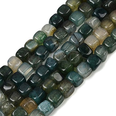 Natural Agate Beads Strands G-E469-01E-1