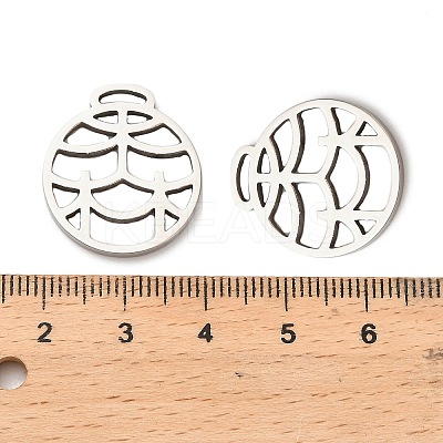 304 Stainless Steel Pendants STAS-Z123-05P-1