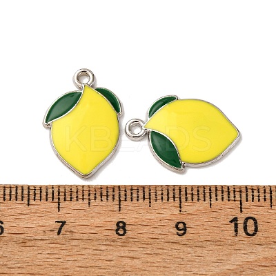Alloy Enamel Pendants FIND-H051-02P-1