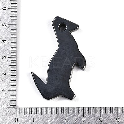 Synthetic Non-magnetic Hematite Pendants G-C157-03E-1