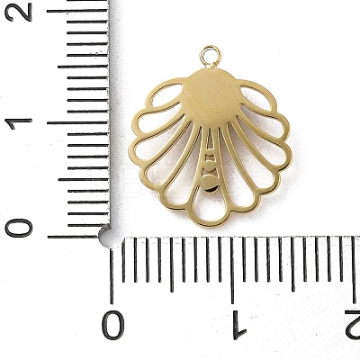 PVD Vacuum Plating 316 Stainless Steel Pendants STAS-C090-01G-02-1