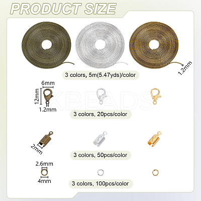 DIY Jewelry Making Sets DIY-GA0008-12-1