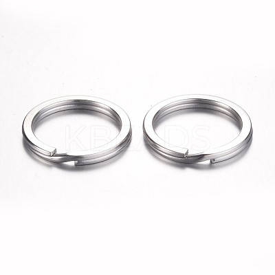 Tarnish Resistant 304 Stainless Steel Keychain Clasps LS-KEYC-D049-01-1