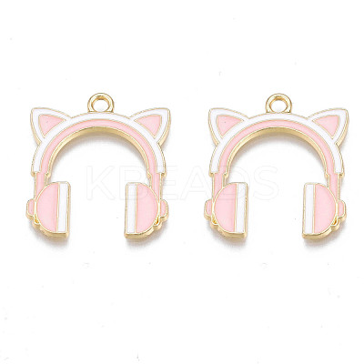 Alloy Enamel Pendants PALLOY-N170-022B-NR-1