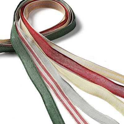 18 Yards 6 Styles Polyester Ribbon SRIB-C001-D06-1