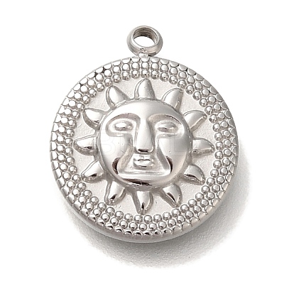 Anti-Tarnish 304 Stainless Steel Charms STAS-P371-105P-1