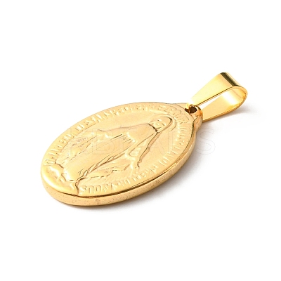 Ion Plating(IP) 304 Stainless Steel Pendants STAS-F223-43G-1