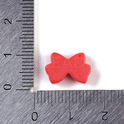 Opaque Christmas Theme Resin Cabochons RESI-H162-06E-1