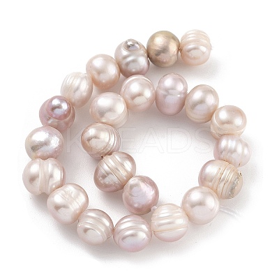 Natural Cultured Freshwater Pearl Beads Strands PEAR-C003-01D-1