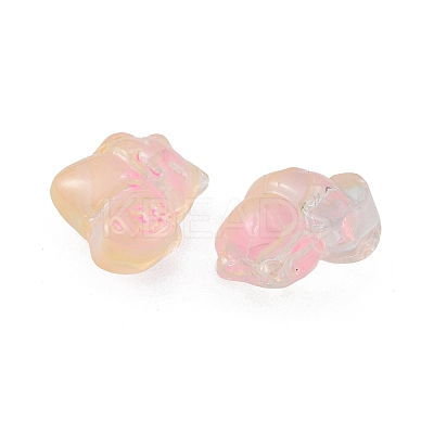 Transparent Glass Beads GLAA-TAC0015-01B-1