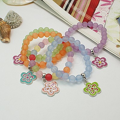 Charm Bracelets BJEW-JB00627-1
