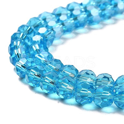 Transparent Glass Beads LS-EGLA-A035-T6mm-B08-1