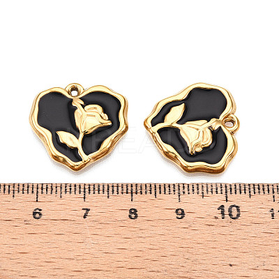 304 Stainless Steel Pendants X-STAS-N107-03B-G-1