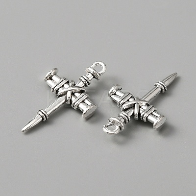 Tibetan Style Alloy Pendants FIND-WH0417-29-1
