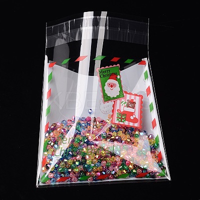 Rectangle OPP Cellophane Bags for Christmas OPC-L001-30-1