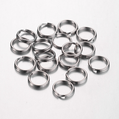 Tarnish Resistant 304 Stainless Steel Split Rings STAS-D438-02-1