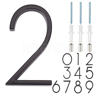 Zinc Alloy Number Sign Labels FIND-WH0061-83C-1