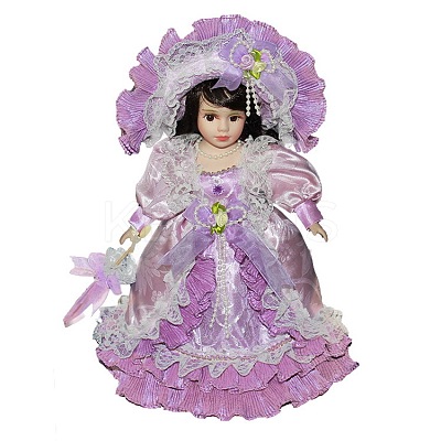 Porcelain Doll Display Ornaments DOLL-PW0001-412B-1