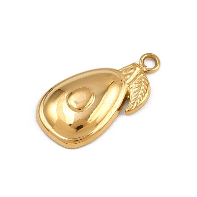 304 Stainless Steel Pendants STAS-L298-06G-03-1