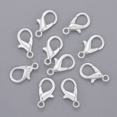 Zinc Alloy Lobster Claw Clasps E107-S-1