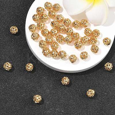 SHEGRACE Brass Spacer Beads XGRPCF409-185G-1