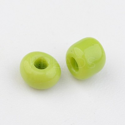 8/0 Opaque Colours Round Glass Seed Beads X-SEED-A010-3mm-44-1